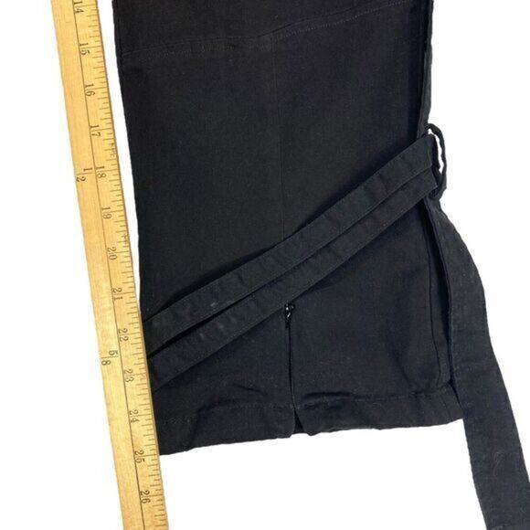 Maniere De Voir Black Straight Leg Pants - Picture 12 of 16